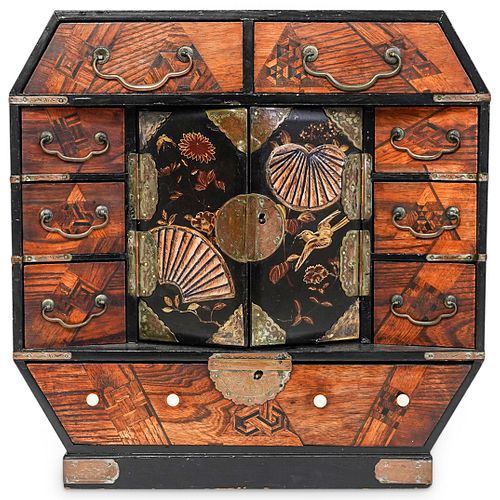 VINTAGE JAPANESE TANSU DRAWER CHEST