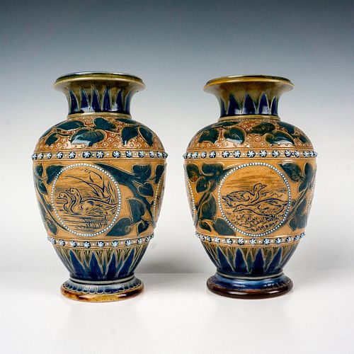 PAIR OF DOULTON LAMBETH FLORENCE 38d624