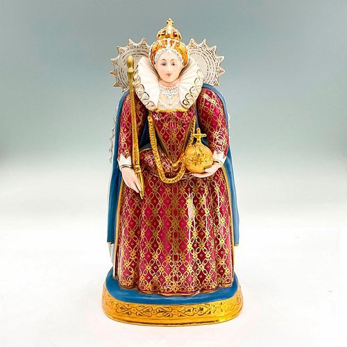 ROYAL WORCESTER FIGURINE QUEEN 38d653