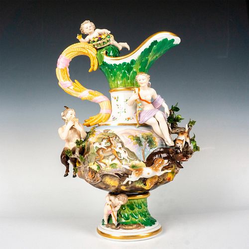 MONUMENTAL MEISSEN STYLE ALLEGORICAL