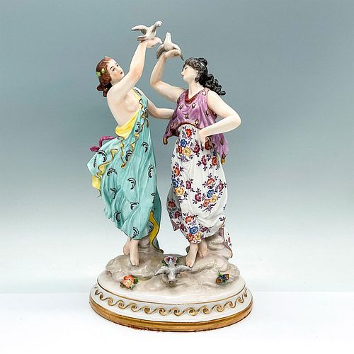 VOLKSTEDT PORCELAIN FIGURINE, DANCING