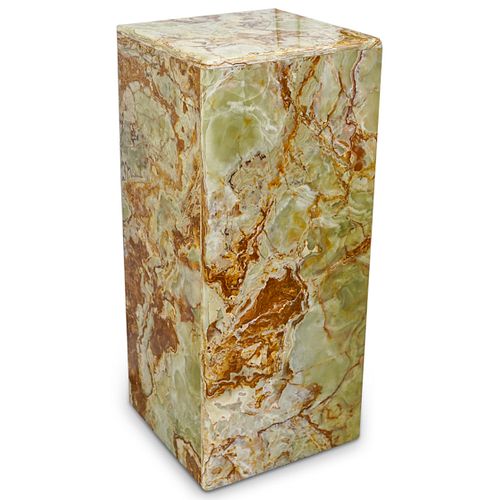 SQUARE ONYX PEDESTALDESCRIPTION  38d754