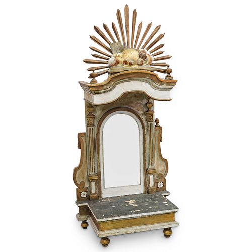 ANTIQUE SPANISH RELIGIOUS RELIQUARY