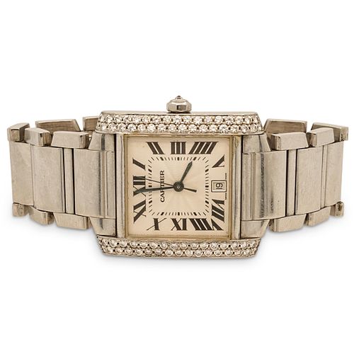 CARTIER TANK 2302 STAINLESS STEEL