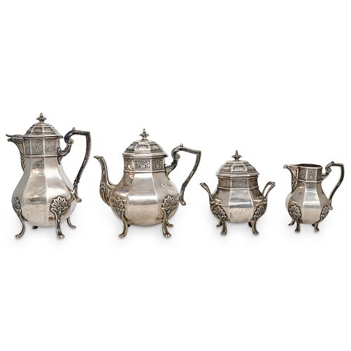 (4 PC) ANTIQUE GABRIEL BEUNKE SILVER