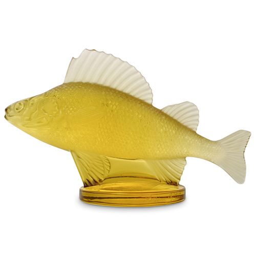 LALIQUE POISSON PERCH FISH CRYSTAL 38d7c2