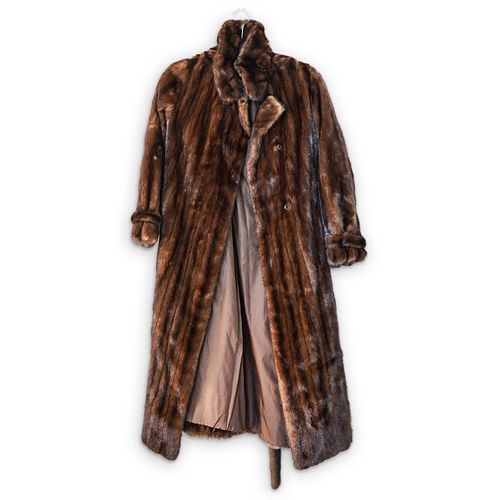 DIAMOND BLUE MINK DARK BROWN COATDESCRIPTION  38d82a