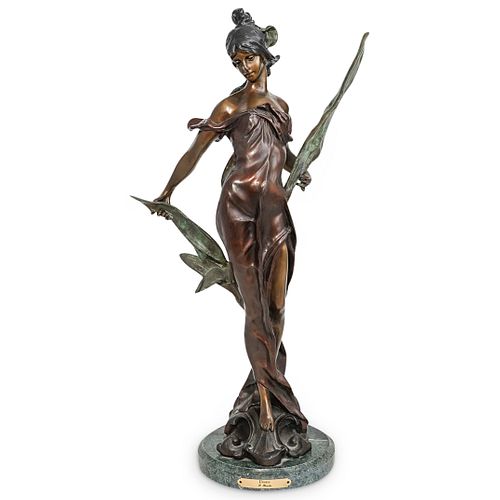 "DIANE" P. ROCHE BRONZE SCULPTUREDESCRIPTION: