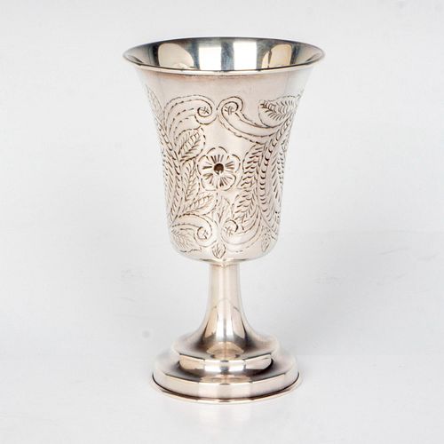 STERLING SILVER ART MEXICO CHALICE,