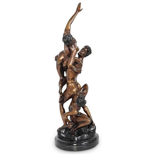 FIGURAL EROTIC BRONZE SCULPTUREDESCRIPTION: