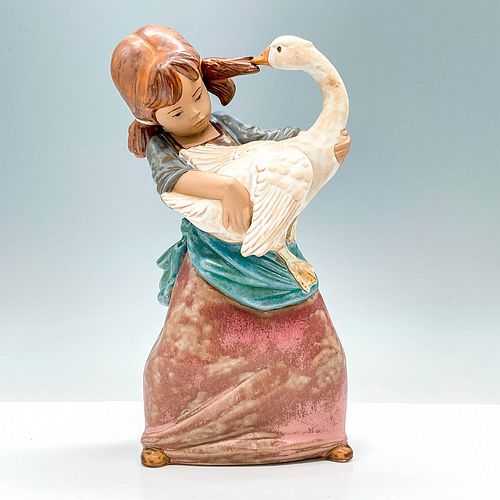 DUCK PULLING PIGTAILS 1012095 - LLADRO