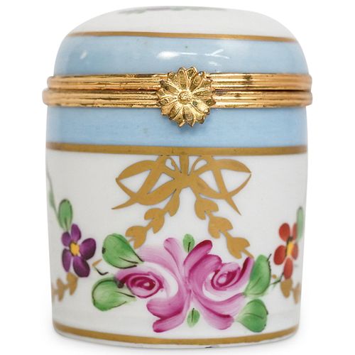 CHAMART LIMOGES HAND PAINTED TRINKET