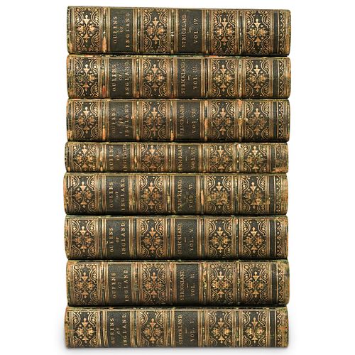 (7 VOL) LIVES OF THE QUEEN OF ENGLAND,