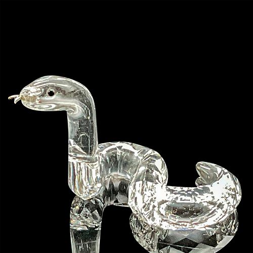 SWAROVSKI CRYSTAL FIGURINE, SNAKE