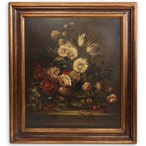 J. TAMPIN STILL LIFE PAINTING ON