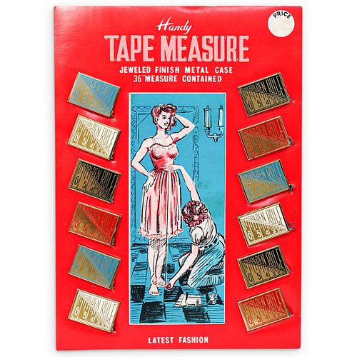 VINTAGE HANDY TAPE MEASURE SETDESCRIPTION: