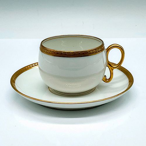 ELITE WORKS LIMOGES PORCELAIN GILDED