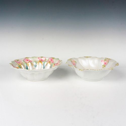 2PC ROYAL BAYREUTH PORCELAIN OPALESCENT 38da9a