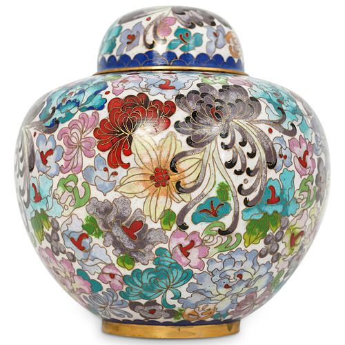 CHINESE CLOISONNE GINGER JARDESCRIPTION  38dac4