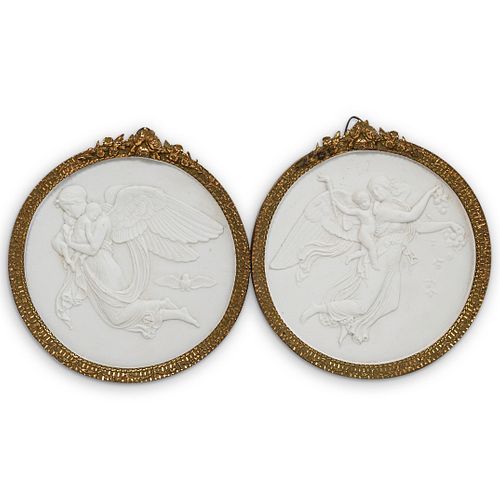 PAIR OF ANTIQUE ROYAL COPENHAGEN 38db5c