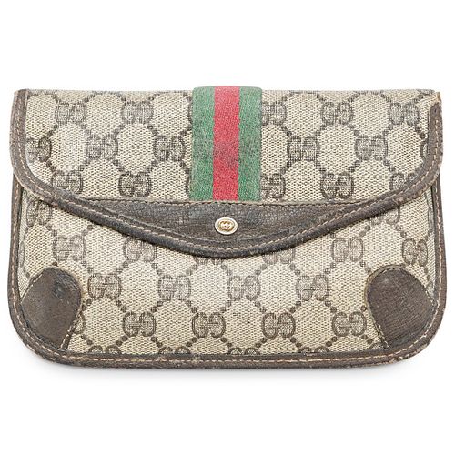 GUCCI MONOGRAM CANVAS POUCHDESCRIPTION  38db67