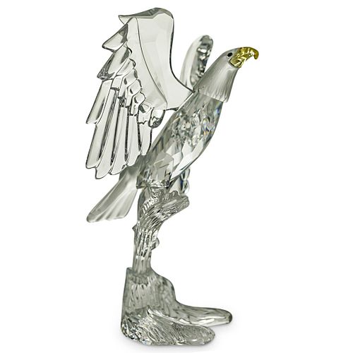 SWAROVSKI CRYSTAL EAGLE FIGURINEDESCRIPTION: