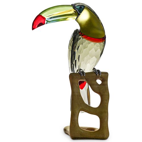 SWAROVSKI CRYSTAL "TOUCAN" BLACK