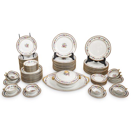  86 PC R C RAYNAUD LIMOGES DINNERWAREDESCRIPTION  38dbb2