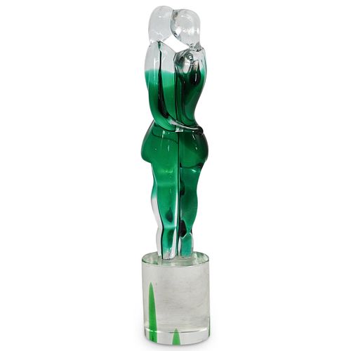 SIGNED MURANO GLASS SCULPTURE THE 38dc3e