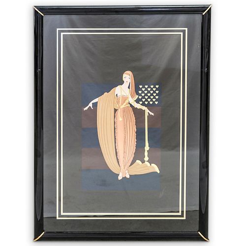 SIGNED ERTE LIMITED EDITION "FRINGE