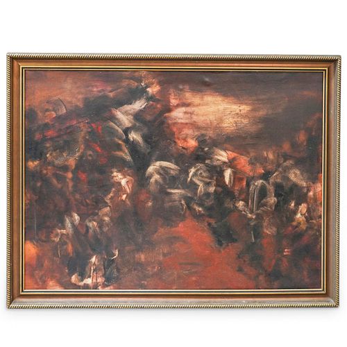  SPAIN 5 LARGE ABSTRACT PAINTINGDESCRIPTION  38dc87