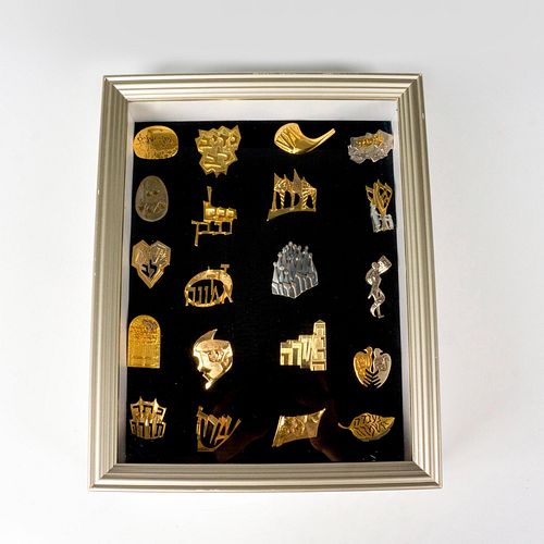 MODERNIST MICHAEL KATZ JUDAIC PINS 38dcdb