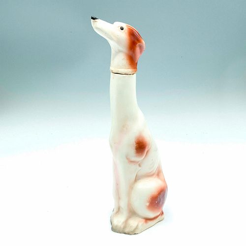 VINTAGE DOG CONTAINER BOTTLE WITH