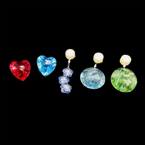 5PC SWAROVSKI SCS FIGURES HEARTS 38dd6e