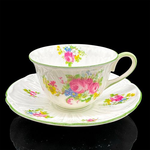 2PC SHELLEY ENGLAND CUP AND SAUCER  38dd9c