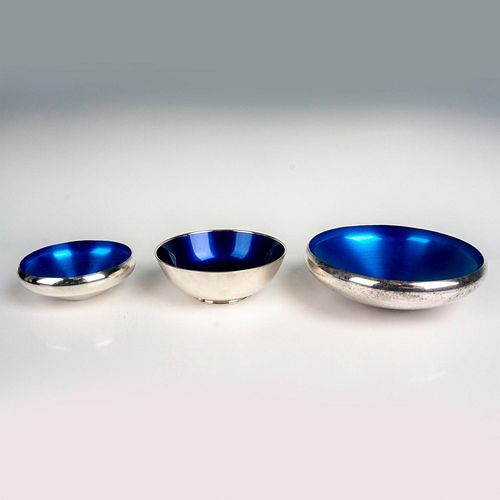 3PC E. DRAGSTEAD SILVER AND BLUE