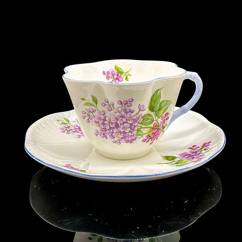 2PC SHELLEY ENGLAND CUP AND SAUCER,