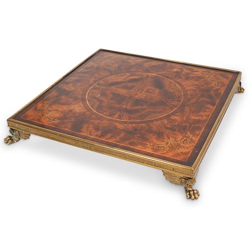 MAITLAND SMITH MARQUETRY WOOD STANDDESCRIPTION  38ddff
