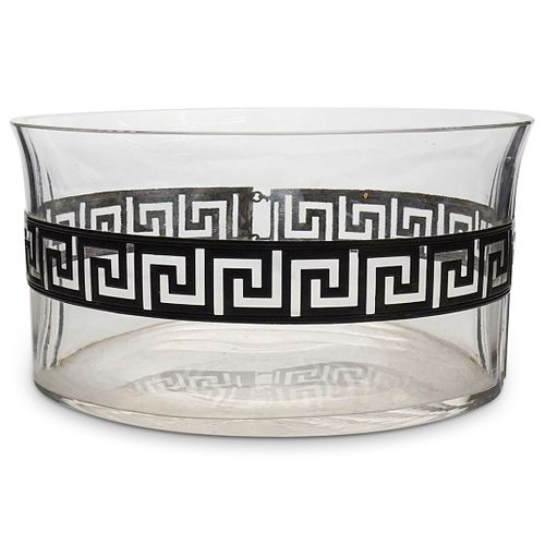 VERSACE STYLE GLASS AND STERLING 38de6c