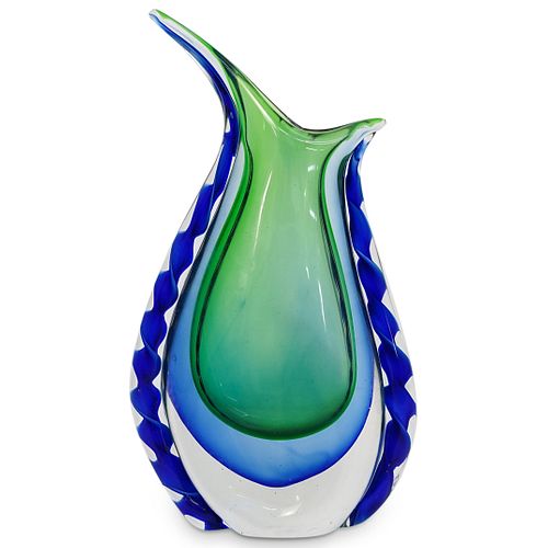 MURANO TEARDROP SOMMERSO ART GLASS