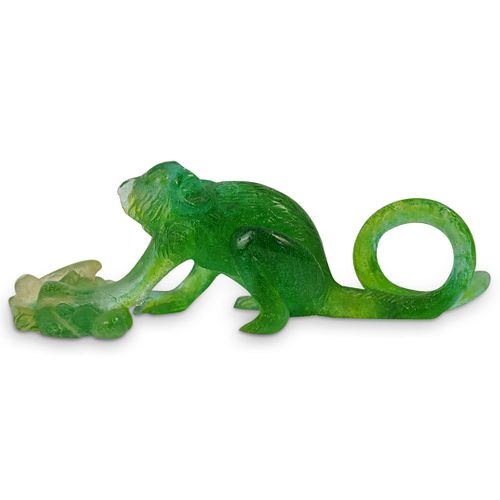 DAUM PATE DE VERRE CRYSTAL HOWLER