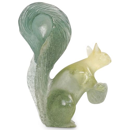 DAUM PATE DE VERRE CRYSTAL SQUIRRELDESCRIPTION  38de9a