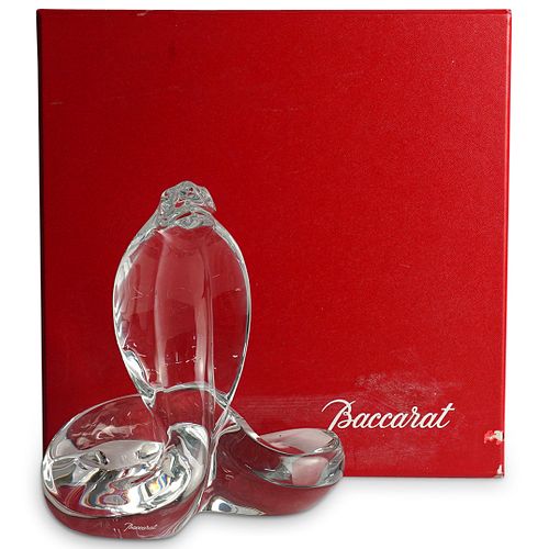 BACCARAT CRYSTAL COBRA FIGURINEDESCRIPTION  38dedb