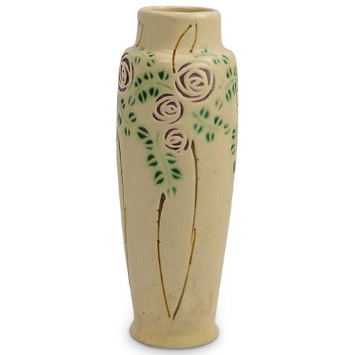 ROSEVILLE POTTERY VELMOSS VASEDESCRIPTION: