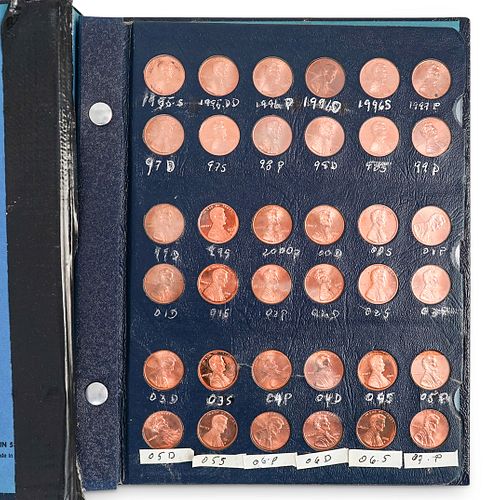 US 1 CENT BOOK COLLECTION 1995 S  38df19