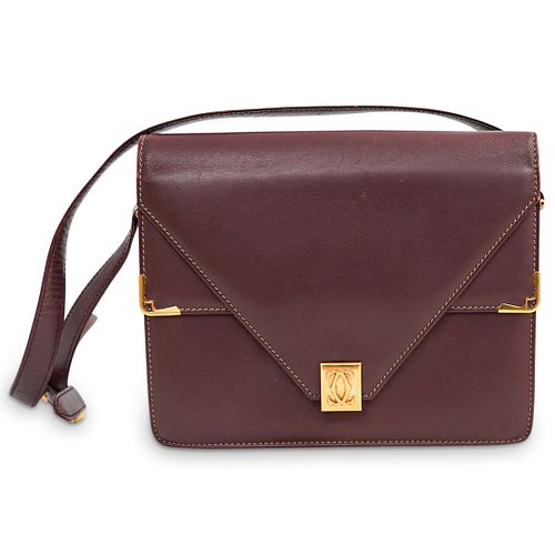 MUST DE CARTIER LEATHER BAGDESCRIPTION: