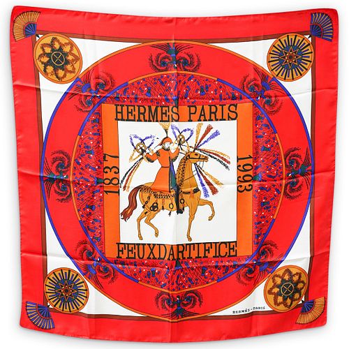 HERMES SILK SCARFDESCRIPTION A 38df60