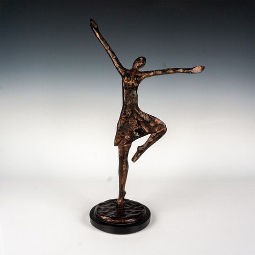 METAL ABSTRACT FIGURAL SCULPTURE,