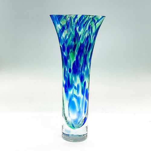 SEA OF SWEDEN GLASS VASE BY ARTIST 38dfed
