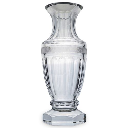 ROGASKA CRYSTAL FLORAL VASEDESCRIPTION: